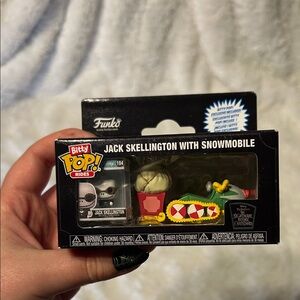 Funko Bitty Pop! Jack Skellington with Colorful Snowmobile
